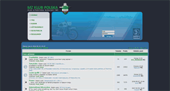 Desktop Screenshot of forum.mz-klub.pl