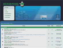 Tablet Screenshot of forum.mz-klub.pl